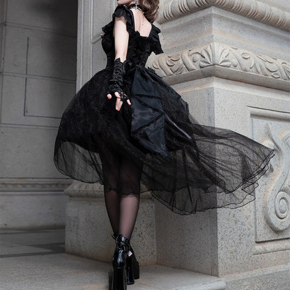 Lolita Gothic Lace JSK Dress LS0813