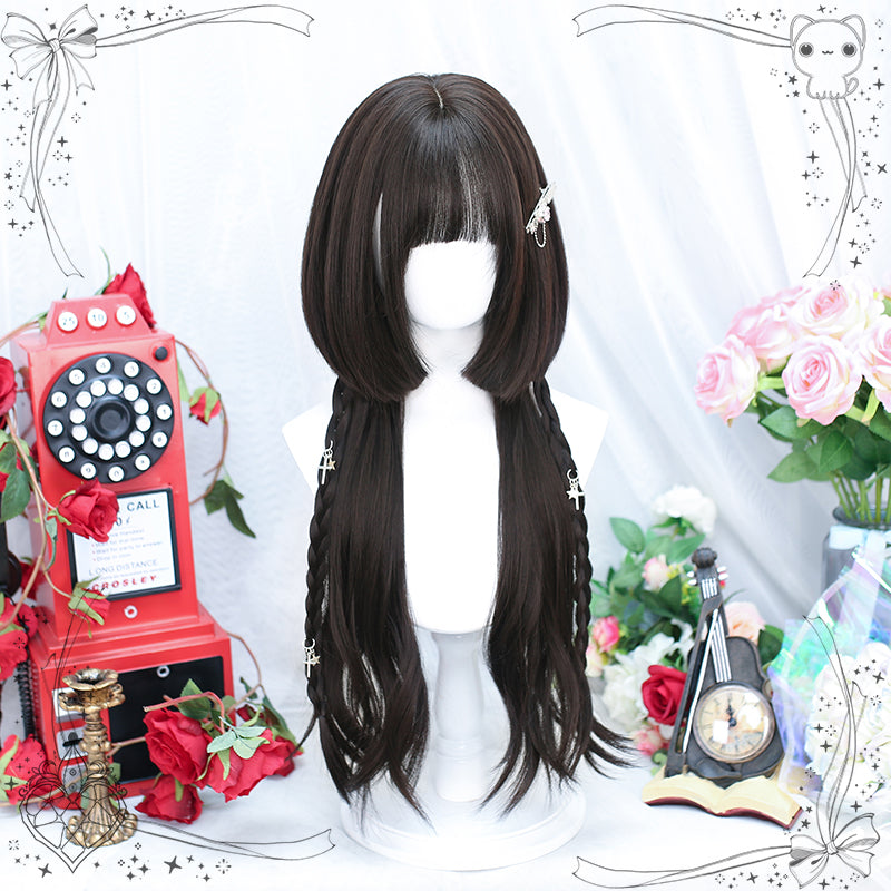 Lolita jellyfish long curly wig LS0817