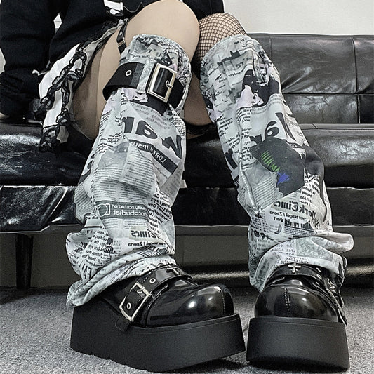 Lolita Harajuku Punk Y2K Leg Cover Sock Cover LS0822