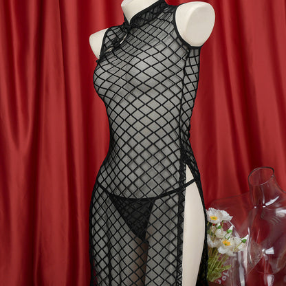 Lolita punk sexy plaid bodysuit LS0746