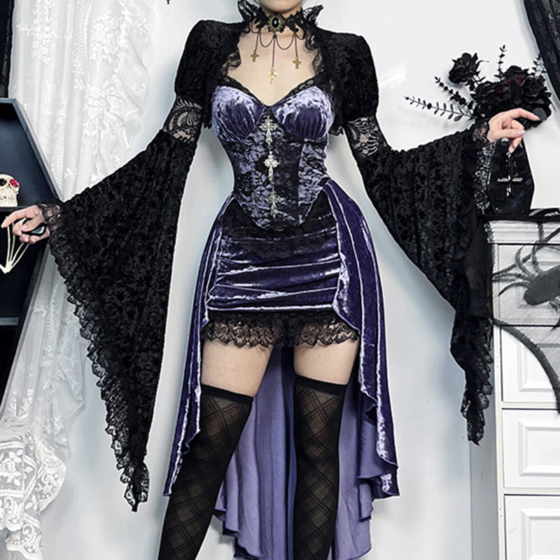 Lolita Gothic Witch JSK Dress LS0732