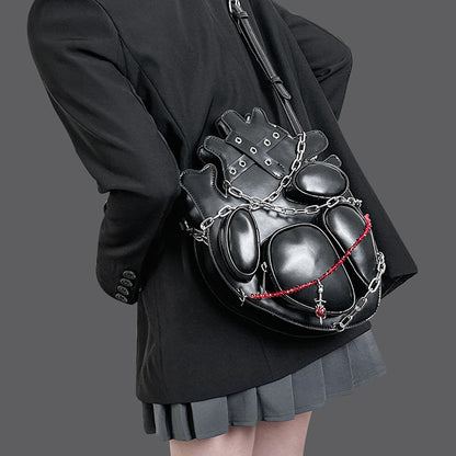 Lolita Punk Gothic Heart Bag LS0838