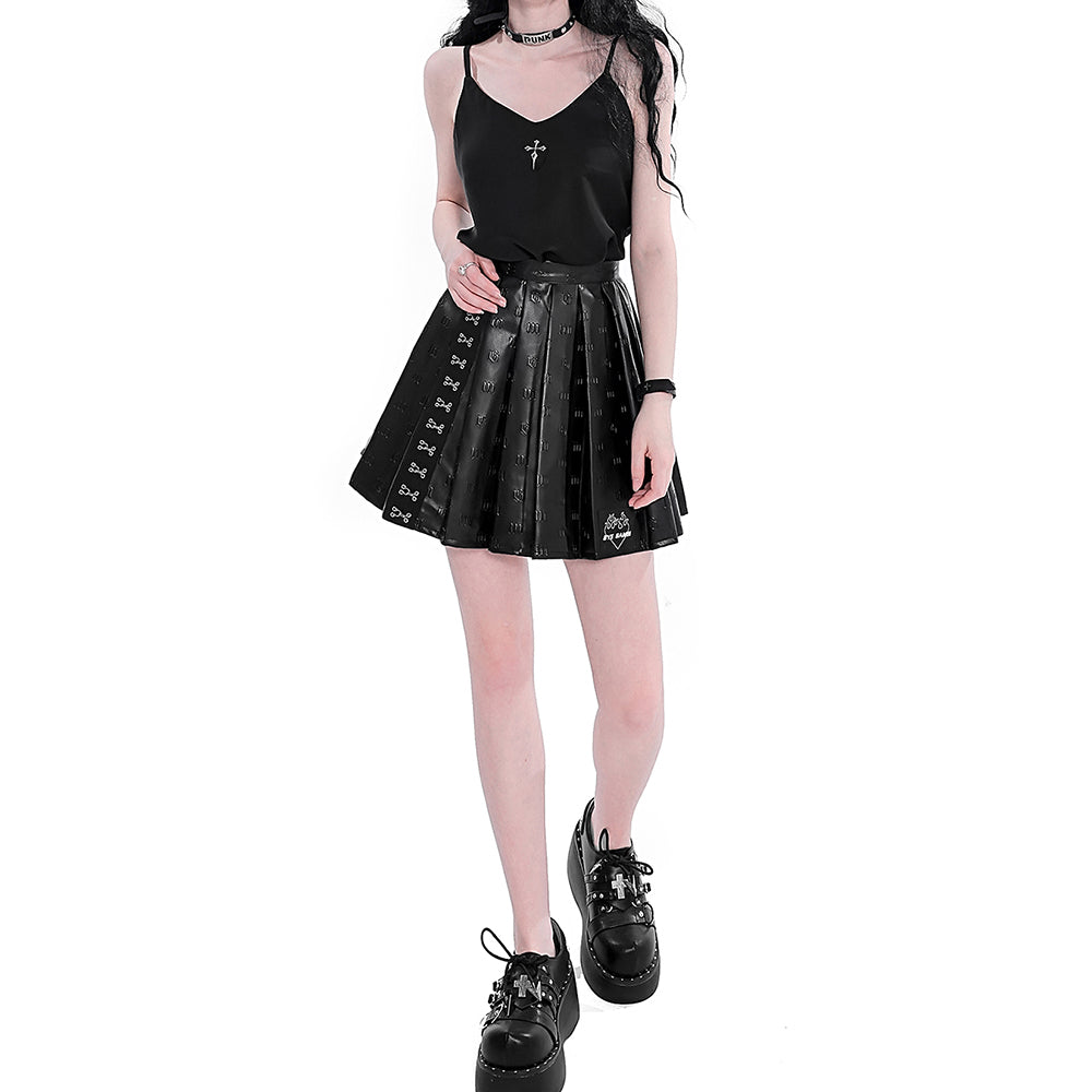 Lolita Gothic Punk Y2K Skirt LS0783