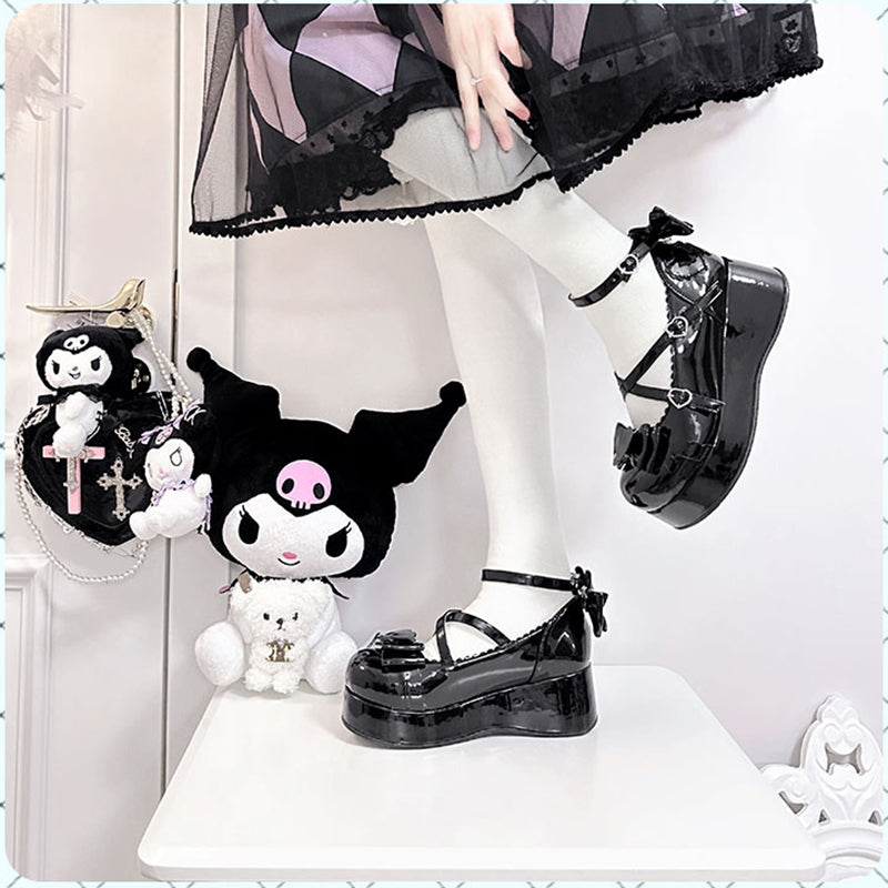 Lolita Witch's Night Cute Princess Shoes LS0417