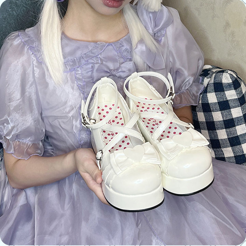 Lolita Witch's Night Cute Princess Shoes LS0417