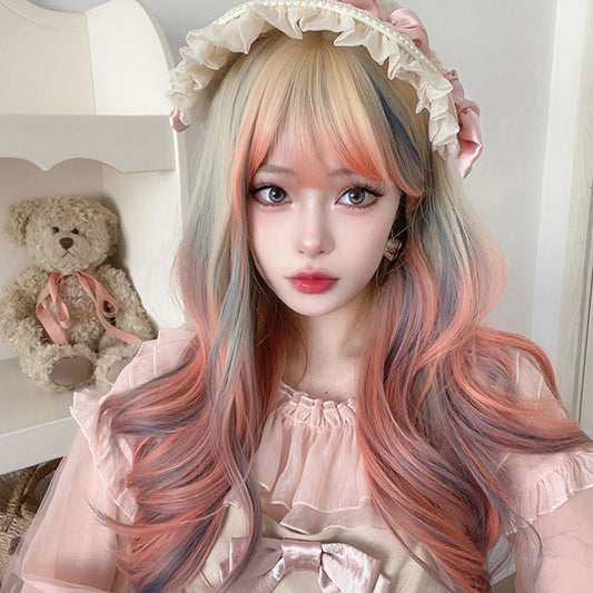 Lolita Color Dyed Long Curly Hair LS0439