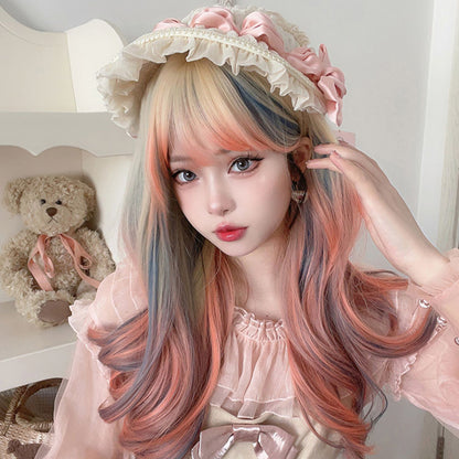 Lolita Color Dyed Long Curly Hair LS0439