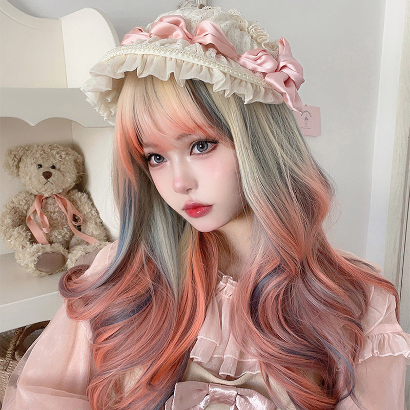 Lolita Color Dyed Long Curly Hair LS0439