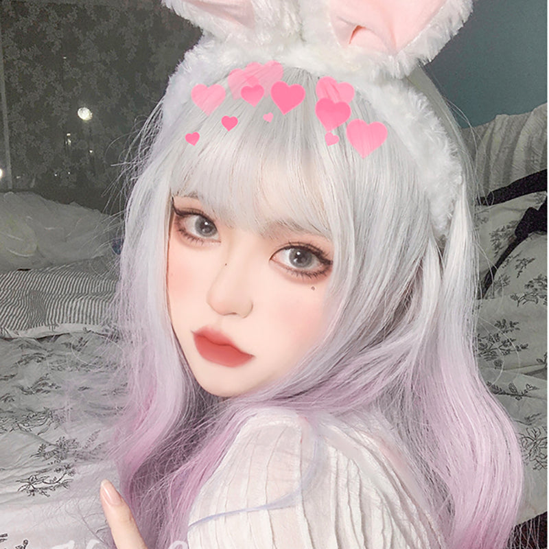 Lolita Fairy Wavy Long Curly Wig LS0409