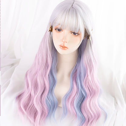 Lolita Fairy Wavy Long Curly Wig LS0409