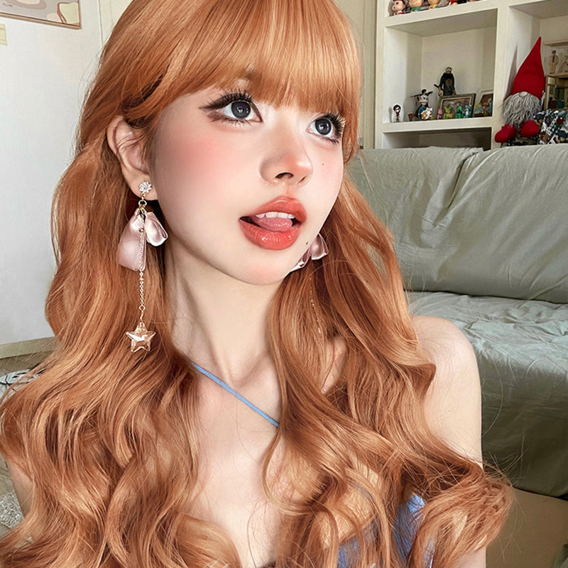 Lolita cute JK long curly wig LS0521