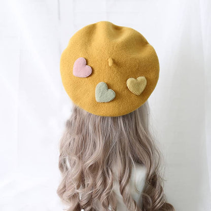 Lolita Heart Beret LS0064