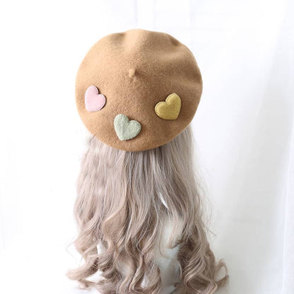 Lolita Heart Beret LS0064