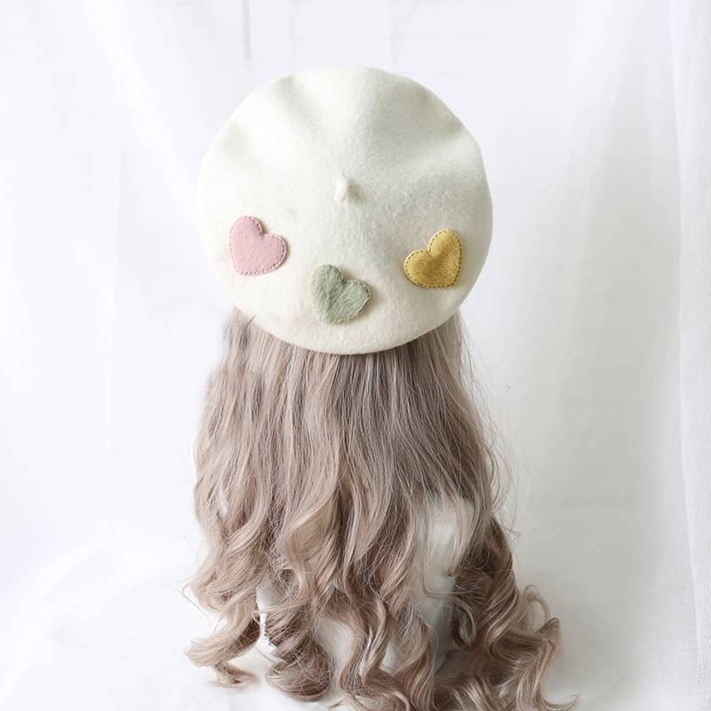 Lolita Heart Beret LS0064