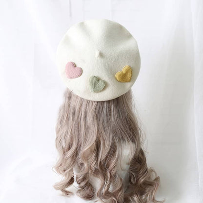 Lolita Heart Beret LS0064