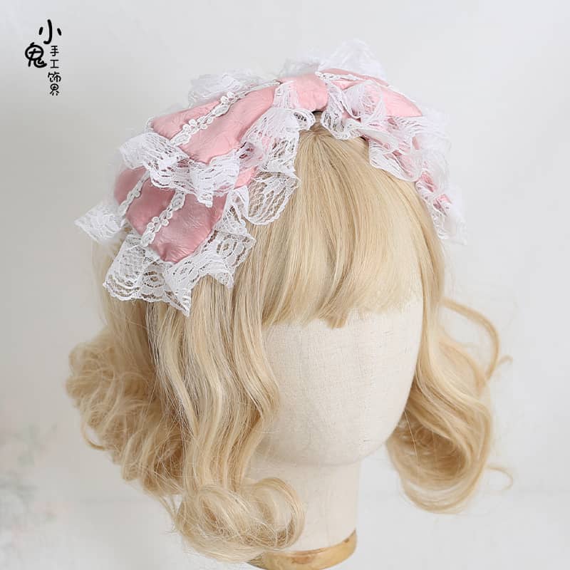 Lolita Lace Bow Headband LS0080