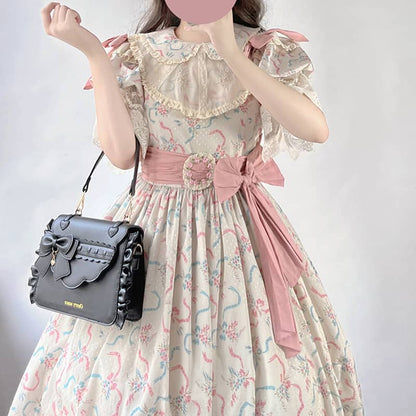 Sweet Bow Lolita Shoulder Bag LS0254