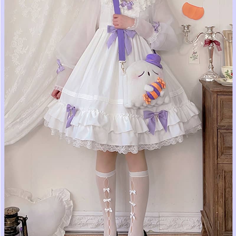 Lolita Cute Ghost Plush Bag LS0294