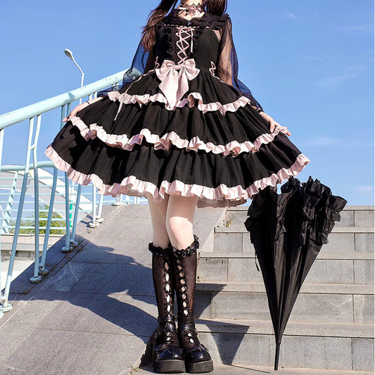 Платье Lolita Goth JSK LS0315 