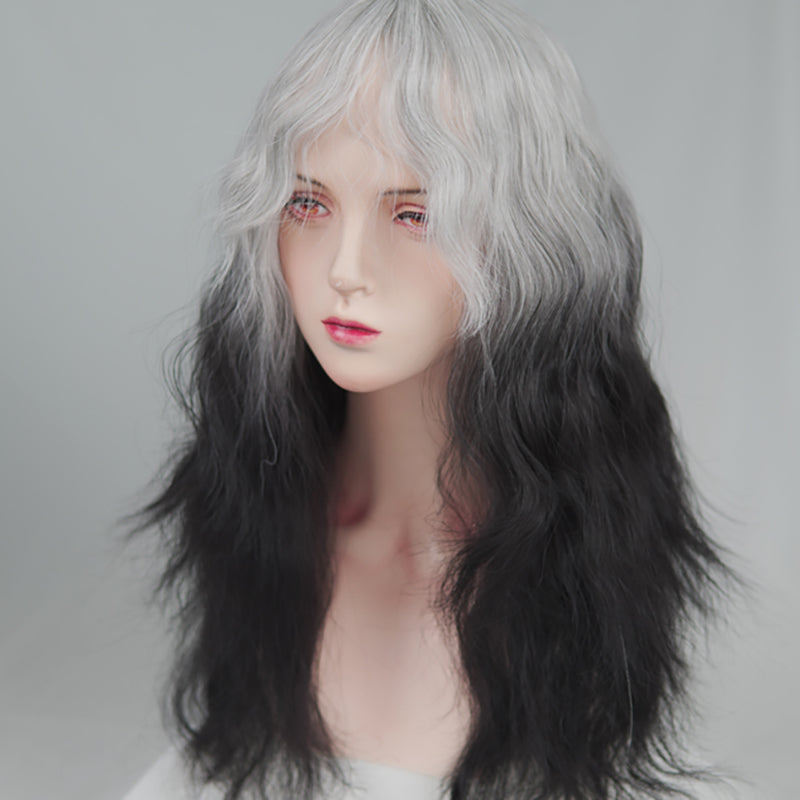 Lolita Gothic Halloween Painted Dye Wig LS0333