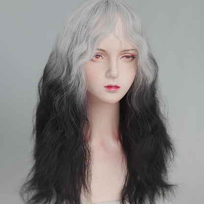 Lolita Gothic Halloween Painted Dye Wig LS0333