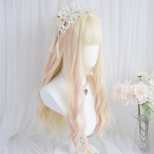 Lolita Princess Big Wave Long Curly Wig LS0352