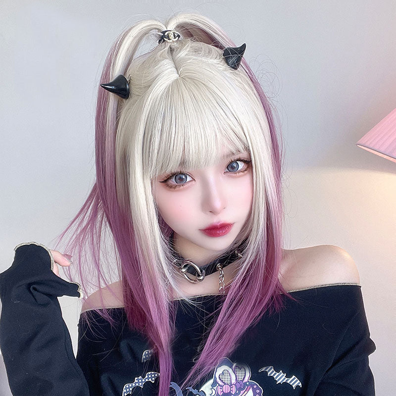 Lolita Gradient JK Long Straight Wig LS0371