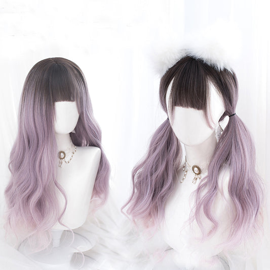 Lolita Gradient Cute JK Long Curly Hair LS0372